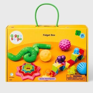 New! Fidget Box from Gigglescape™ includes 28 Colorful Fidgets